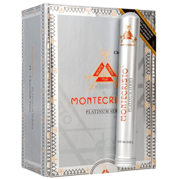 Montecristo Platinum Churchill 7x50 Tubo - Image 2