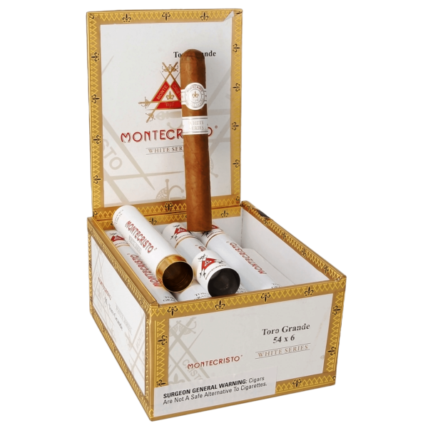 Montecristo White Toro Grande 6x54 Tubo