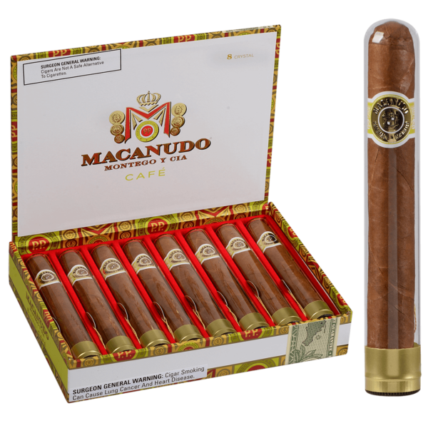 Macanudo Cafe Crystal Tubo 5.50x50