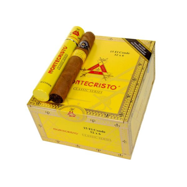 Montecristo Classic El Conde Tubo 6x52 - Image 2
