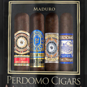 Perdomo Humidified Travel Bags Maduro 6x54