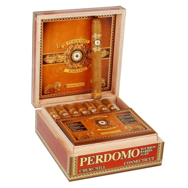 Perdomo Habano BBA Connecticut Churchill 7x54