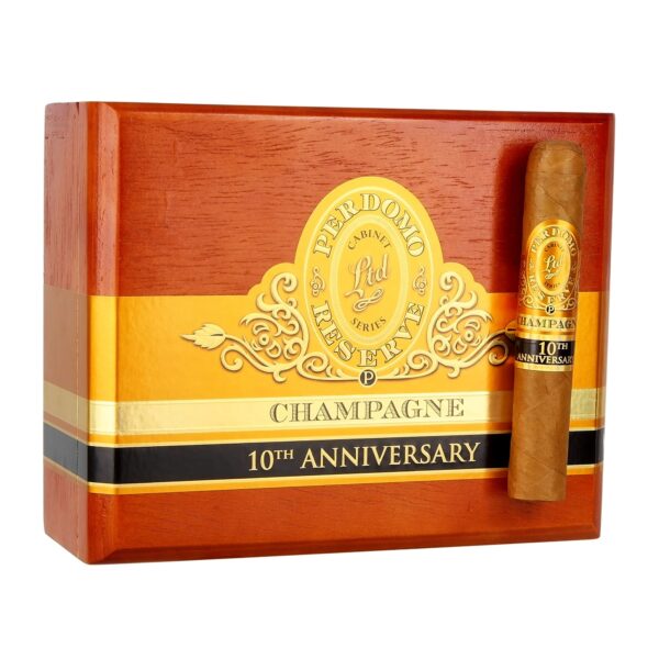 Perdomo Reserve 10th Anniversary Champagne Connecticut Robusto 5x54 - Image 2