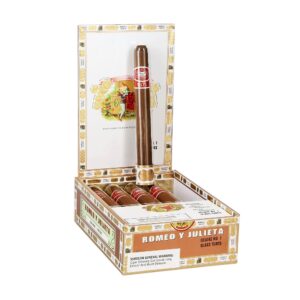 Romeo y Julieta 1875 Deluxe #1 7x50 Glass Tubo